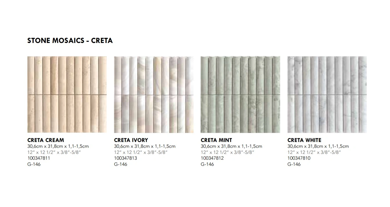 мозаика L'Antic Colonial LANTIC CRETA WHITE 30.6х31.8 G-146, фото 3