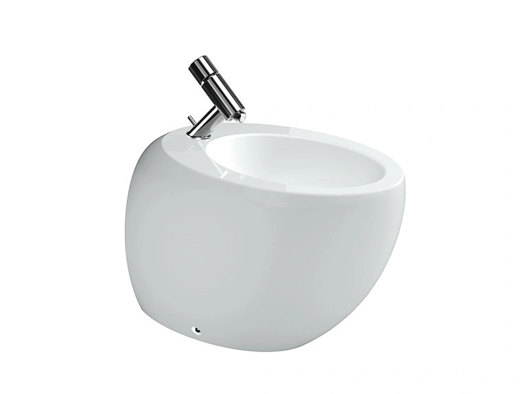 ILBAGNOALESSI ONE LAUFEN ALESSI Биде напольное, 1 отв., белый с покрытием LCC