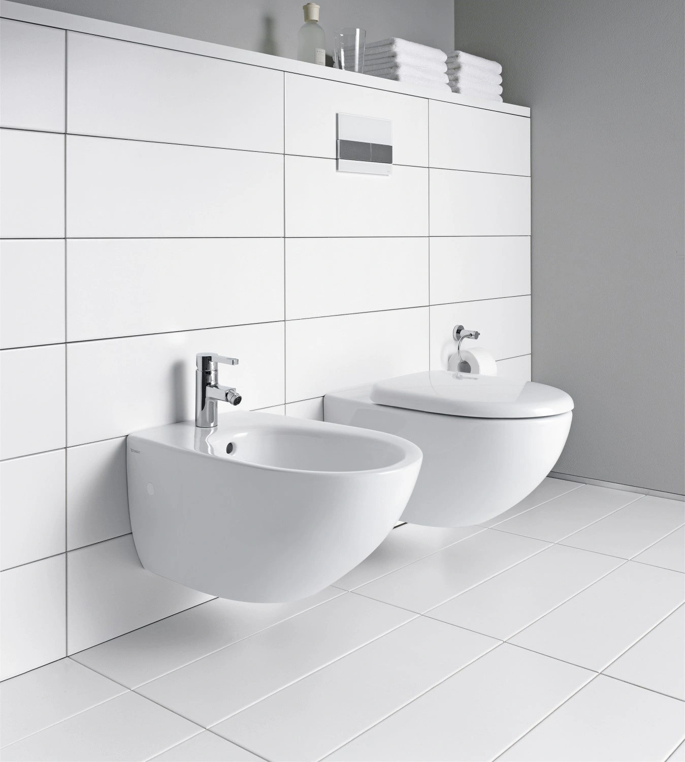 DURAVIT ARCHITEC Унитаз подвесной Rimless® в комплекте с сиденьем, белый, фото 4