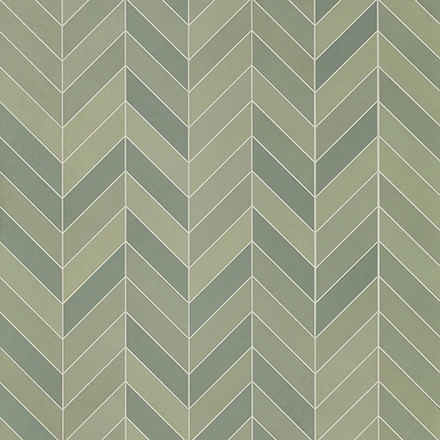 керамогранит MUTINA MEWS GREEN CHEVRON 5.5х19.6, фото 3