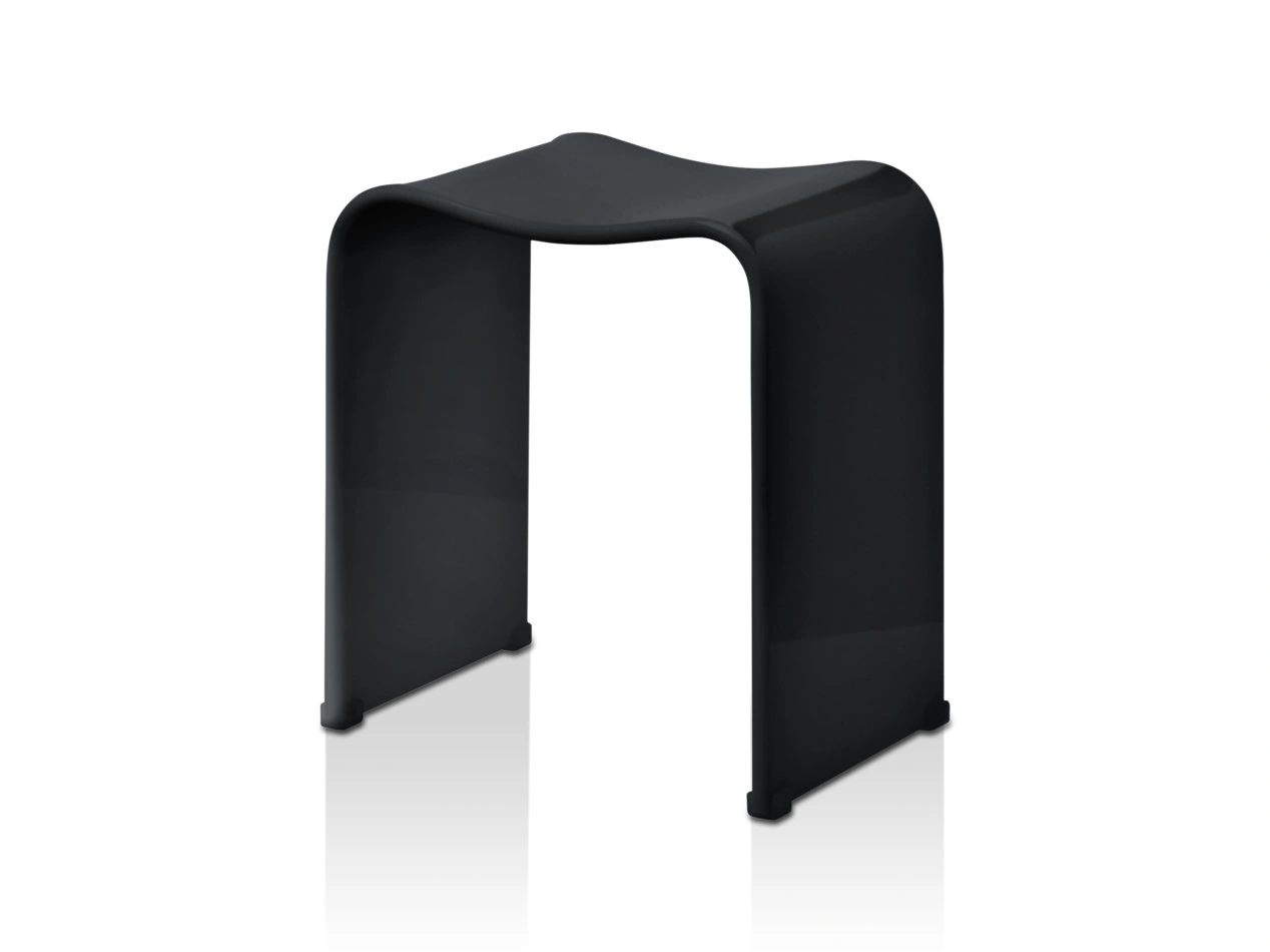 Decor Walther DW DW 80 Табурет для душа, 46x40x30 см, Акрил черный