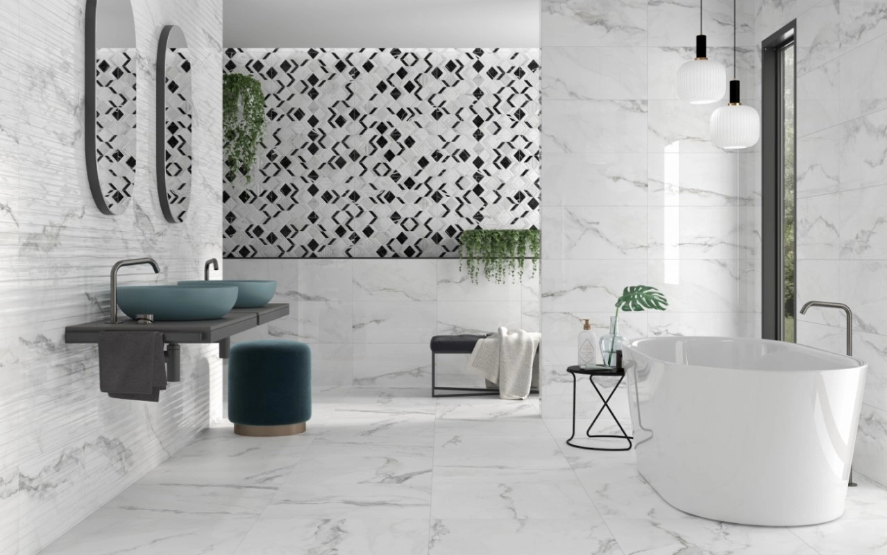 керамическая плитка COLORKER INSIGNIA WHITE PULIDO 31.6х100 M-75, фото 2