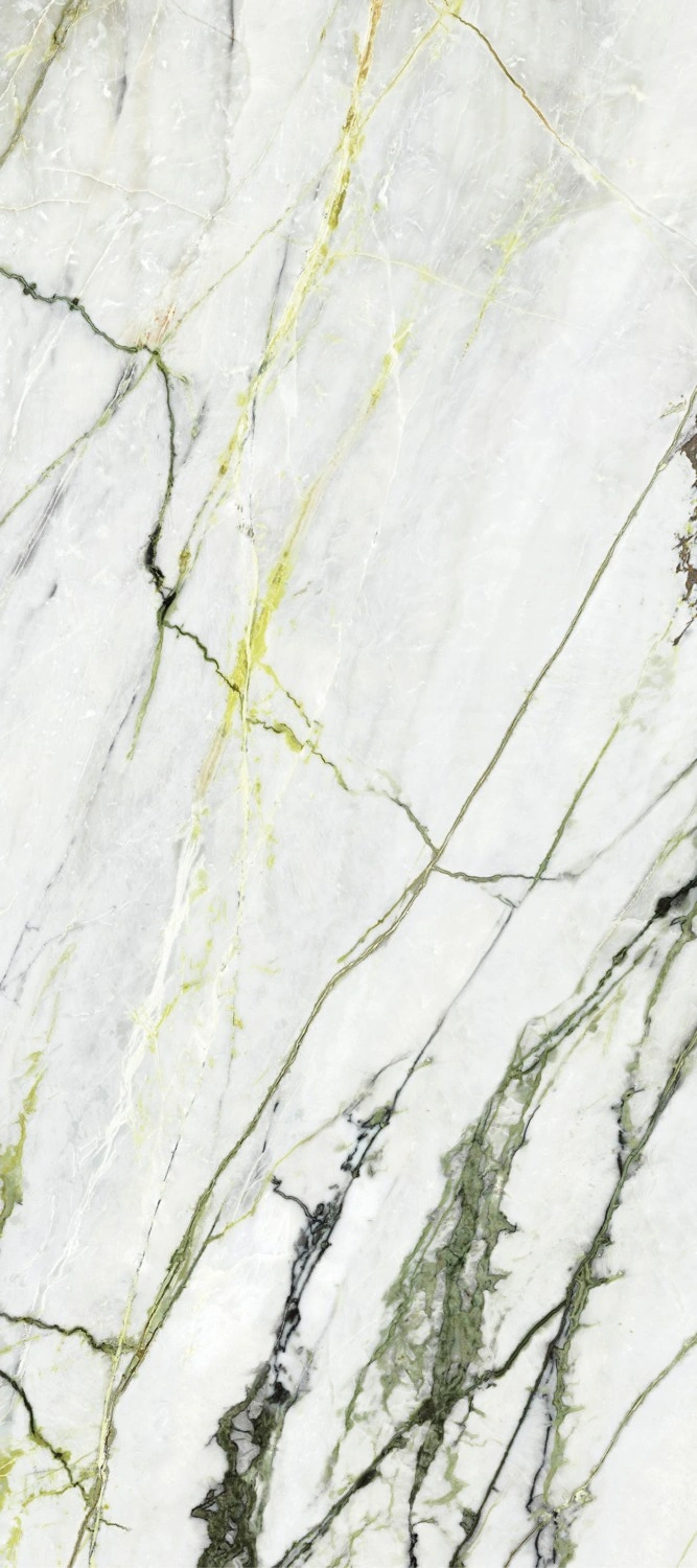керамогранит Xlight by Porcelanosa PORCELANOSA XLIGHT CALACATTA GREEN 04 SILK 120х270 G-2705
