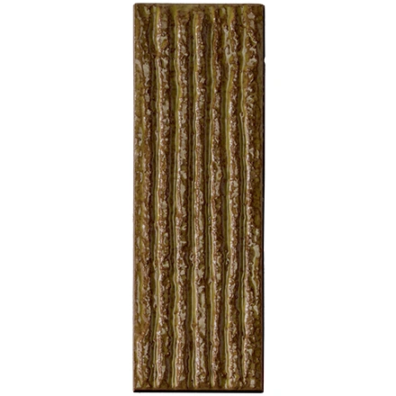 керамическая плитка MUTINA CHAMOTTE LINEAL OCRA 7.2х21.3x1