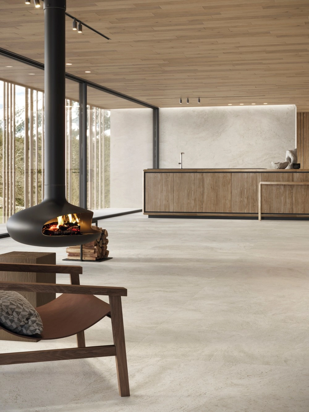 керамогранит Xlight by Porcelanosa PORCELANOSA XLIGHT TOSCANO BONE 120х120 G-2538, фото 2