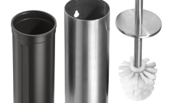 BEMETA NEO Ёршик напольный/подвесной, сталь шлифованная мини 3 2