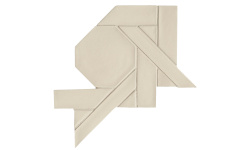 MUTINA WEAVING WHITE BA LENG 34.3х34.3 мини 1