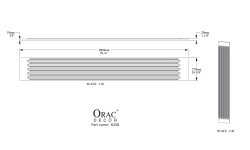 ORAC ДЕКОРАТИВНЫЙ ЭЛЕМЕНТ 270x29x2000 мини 3 2