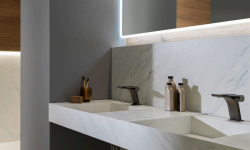 NOKEN OXO Однорычажный смеситель для раковины, с ДК, черный матовый мини 3 2