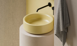 ALICE IDILLA Раковина накладная, ø42хh13 см, без перелива, 98 Mirto GLOSSY мини 3 5