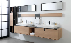 GAMADECOR CICLO BPS-1 Тумба под раковину БЕЗ левой боковой стороны, 95x36x48 см, DX, Wood мини 3 6