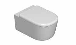 GLOBO LALITA Унитаз подвесной безободковый 54х36хh34, белый мини 1