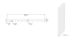 ORAC 3D ПАНЕЛЬ 249х128х3000 мини 3 4