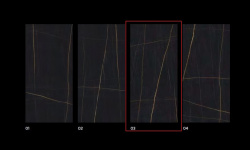 PORCELANOSA XLIGHT NYLO NOIR 03 POLISHED 120х270 G-2705 мини 3 5