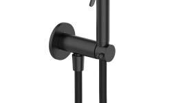 GRB INTIMIXER Гигиенический душ с прогрессивным смесителем, Metal Black/шланг Metal Black PVC мини 1