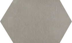 MUTINA DECHIRER GRIGIO ESAGONA DECOR MATT 120х120 мини 1