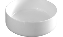 ART CERAM COGNAC Раковина на столешницу Ø42 см, glossy white мини 1