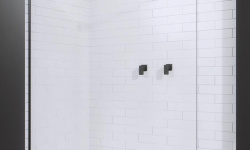 RADAWAY Modo New Black II 120 Душевое ограждение 1200хH2000 мм, черный/прозрачный мини 3 2