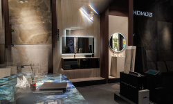 BRENTA CLEO CL02 Тумба под раковину слева, 140х49.6хH40 см, подсветка дна, Gxx/Zxx мини 3 11