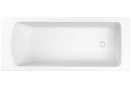 WHITECROSS Coin Ванна из искуственного камня SolidSurface 180x75 см, белый матовый