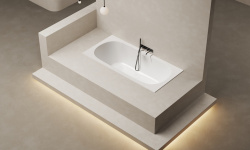 Salini ORNELLA KIT 180 Ванна встраиваемая 1800х800х600 мм, S-Sense - белый матовый/фурнитура белый мини 3 7