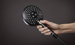 HANSGROHE Raindance Select S Душевая стойка Showerpipe 240 1jet с термостатом, матовый чёрный мини 3 6