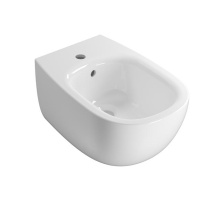 GLOBO DAILY Биде подвесное, размер 53x35xh26 см, 1 отв. под смеситель, белый