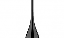GS GOCCIA Потолочная душевая головка 1/2”, высота под заказ (мин. 490 макс. 2100), Черный XL мини 1