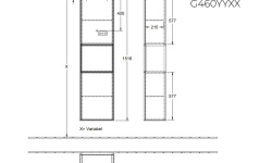 VB FINION Комплект мебели с раковиной, White Matt Lacquer/AnthraciteMatt Lacque/альп. белый мини 3 4