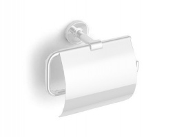 BERTOCCI Cinquecento Держатель для туалетной бумаги с крышкой, цвет: белый матовый
