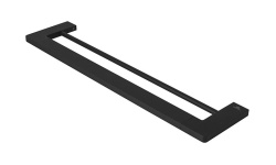 NOKEN URBAN C Держатель для полотенец двойной 60 см, черный мини 1