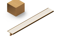 NEEXYDECOR профиль латунь брашированная 5х2700 (PVL69) мини 1