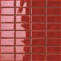 мозаика MUTINA DIN RED GLOSSY 30.2х30.2 (3.6x7.4)