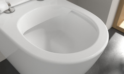 VB SUBWAY Унитаз напольный 370x560 мм, DirectFlush, альпийский белый CeramicPlus мини 3 8