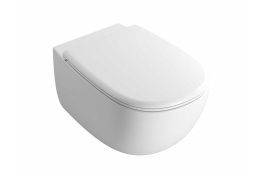 GLOBO DAILY Унитаз подвесной безободковый 53х35 см, BO белый матовый