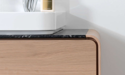 GAMADECOR CICLO BPS-1C Тумба под раковину, 100x36x48 см, для столешницы 90 см, Wood мини 3 4