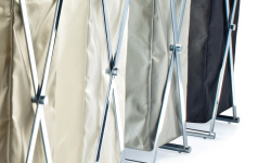 DW CROSS WB Корзина для белья складная, со съемным мешком, 82x58,5x32 см, Хром/Черный мини 3 2