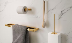 NOKEN LOUNGE Держатель туалетной бумаги без крышки, хром мини 3 3