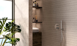 NOKEN PACK PLUMP Комплект для душа со смесителем и верхним душем Ø30 см, хром мини 3 9