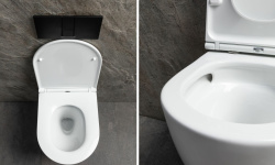 ALLEN BRAU PRIORITY 3 Унитаз подвесной, смыв Tornado, 515x365 мм, белый глянец мини 3 2