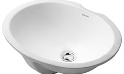 DURAVIT Раковина встраиваемая снизу, с переливом, 510х365 мм, белый мини 1