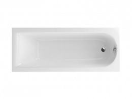 EXCELLENT Aurum Ванна акриловая встраиваемая, 1500x700 мм, ГМ "AERO",170 л, Белый глянец/хром