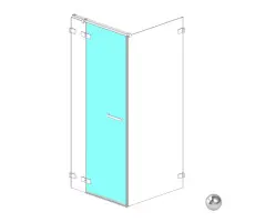 душевые ограждения RADAWAY Euphoria KDJ Door G 612 L Дверь, хром/прозрачное