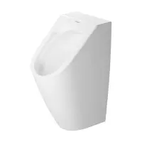 DURAVIT Starck Писсуар Rimless подача воды сзади, 300x350 мм, без "мушки", белый
