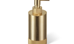 DW CLUB SSP 1 Дозатор для мыла настольный, H17.5 x7.5 x6.5cm см, Золото матовое мини 1