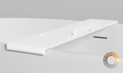 Salini Gabbiano Полка для ванны. Установка на отдельностоящие ванны до 870 мм, S-Stone - RAL матовый мини 1