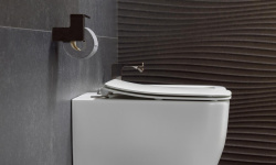 NOKEN LOUNGE Унитаз подвесной, с креплениями, белый матовый мини 3 4