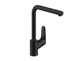 HANSGROHE Focus M41 Смеситель кухонный однорычажный, 280, jet, 12 л/мин., матовый черный