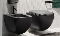 CIELO SHUI COMFORT Биде подвесное 37,5x55x37,5 h, 1 отв., LV - Lavagna мини 3 3
