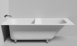Salini Gabbiano IN PLUS Полка для ванны до 1200xдо 200x14 мм, S-Stone. Спецзаказ мини 3 10